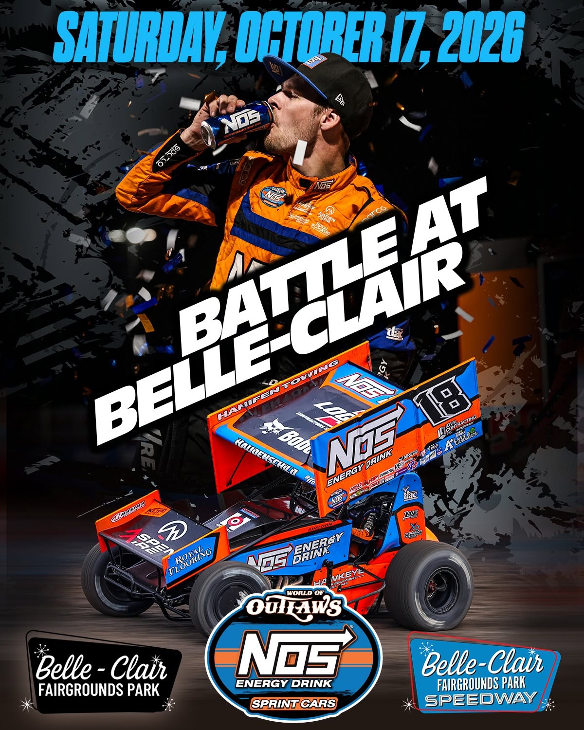 Battle at Belle-Clair: World of Outlaws Sprint Car Series