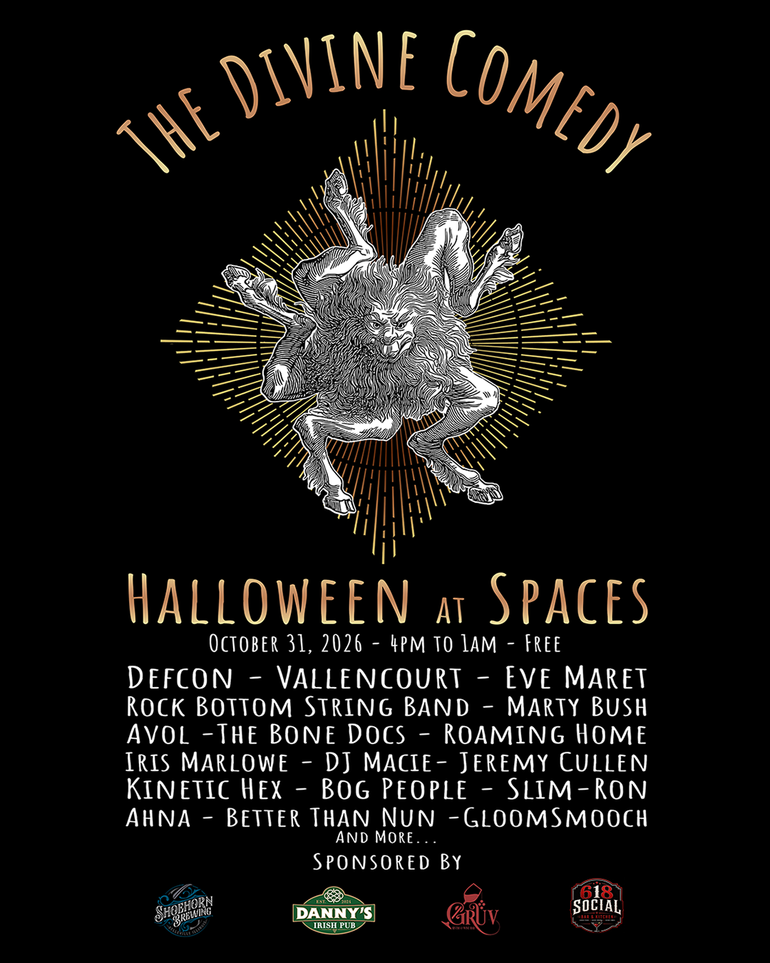 Halloween- The Divine Comedy at Spaces